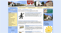 Desktop Screenshot of lechfeld.de