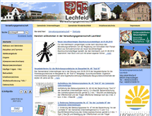 Tablet Screenshot of lechfeld.de